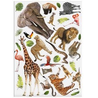 Obrázek z Samolepky na zeď zoo 